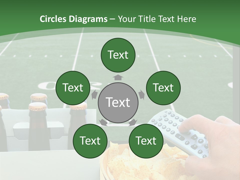 American Bowl Game Sports PowerPoint Template