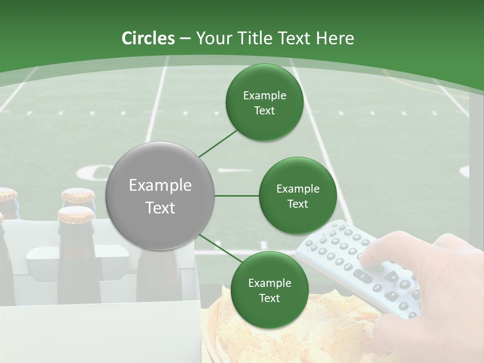 American Bowl Game Sports PowerPoint Template