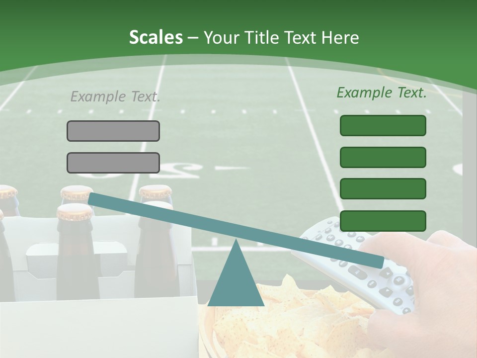 American Bowl Game Sports PowerPoint Template
