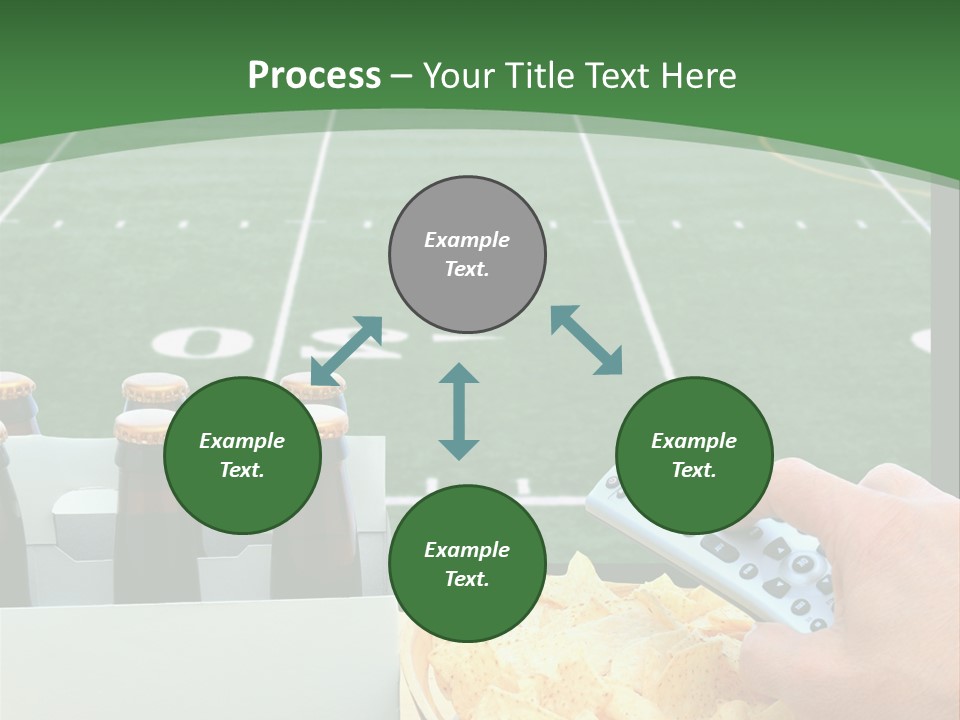 American Bowl Game Sports PowerPoint Template