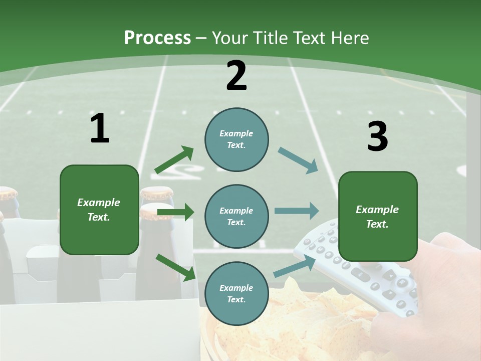 American Bowl Game Sports PowerPoint Template