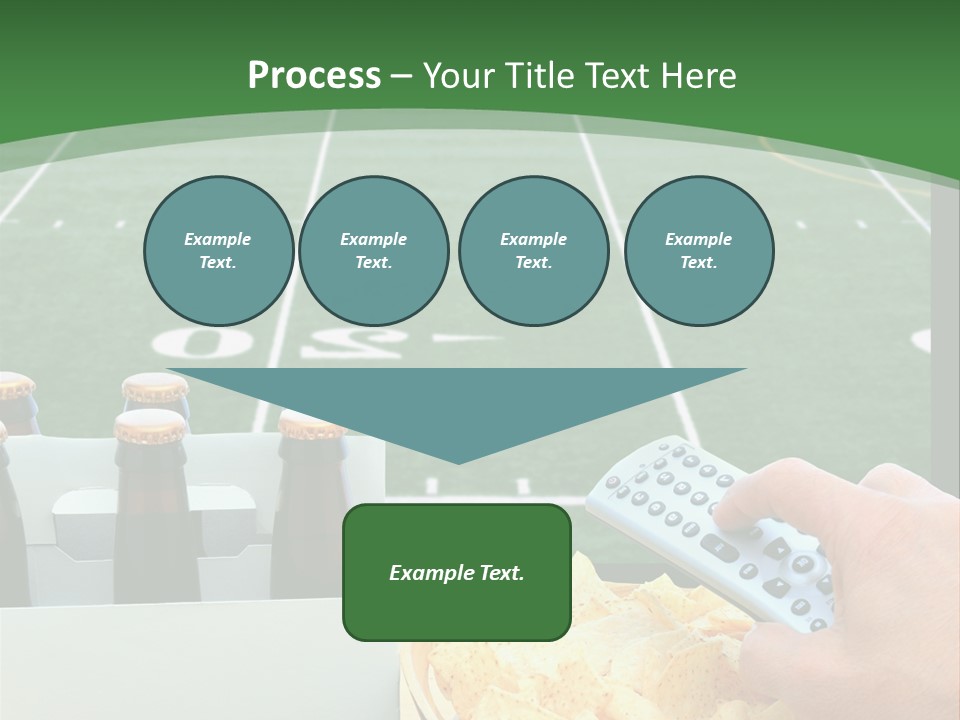 American Bowl Game Sports PowerPoint Template