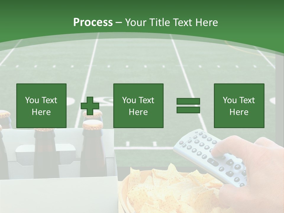 American Bowl Game Sports PowerPoint Template