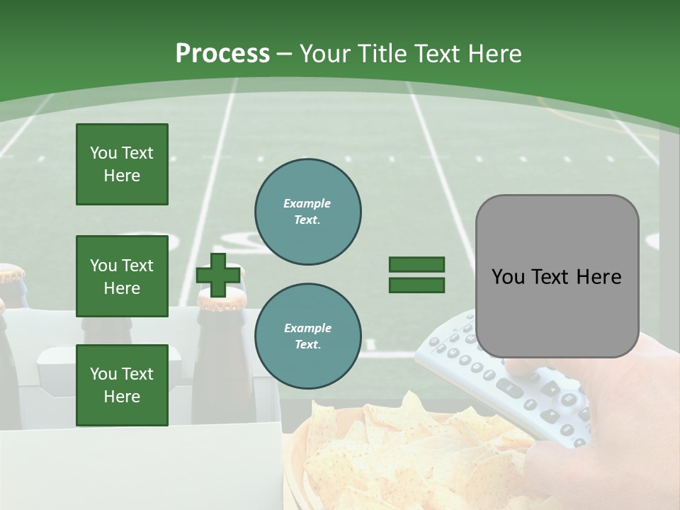 American Bowl Game Sports PowerPoint Template