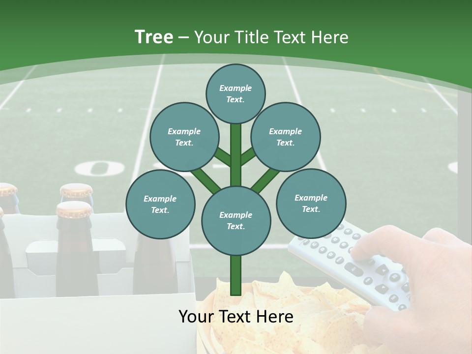 American Bowl Game Sports PowerPoint Template