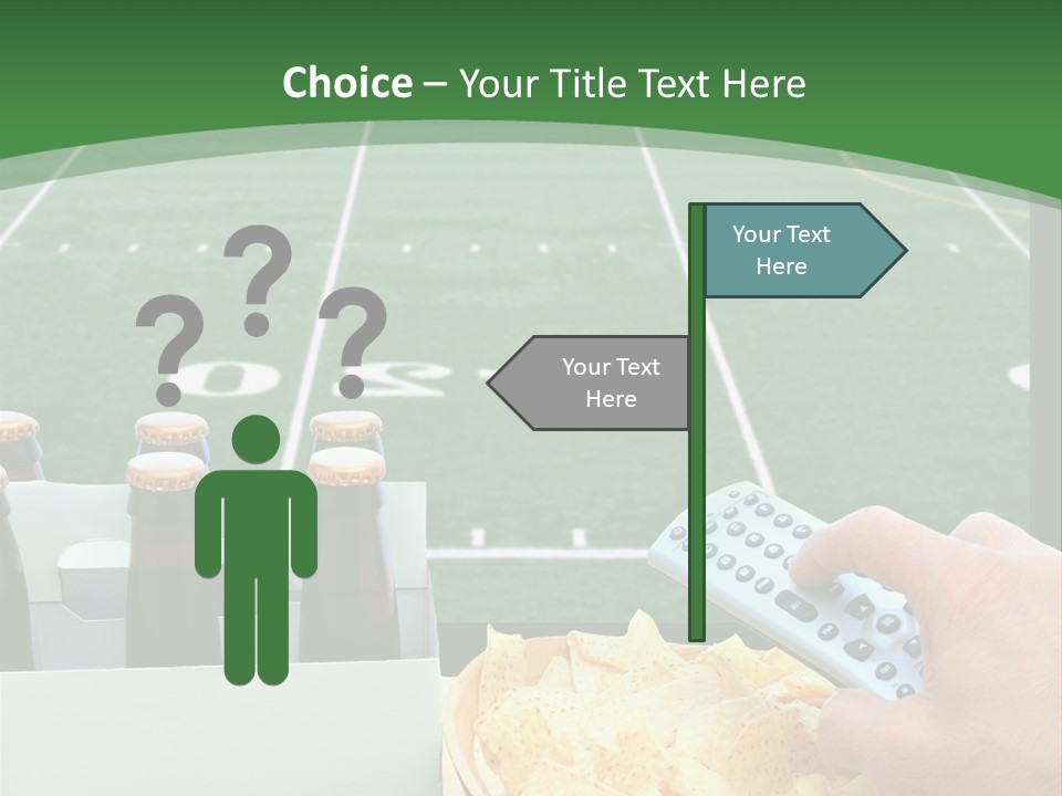 American Bowl Game Sports PowerPoint Template