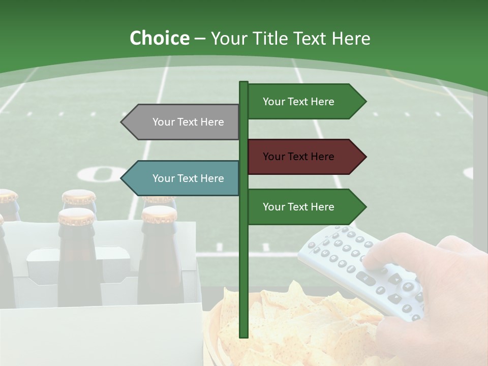 American Bowl Game Sports PowerPoint Template