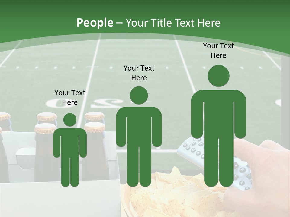 American Bowl Game Sports PowerPoint Template