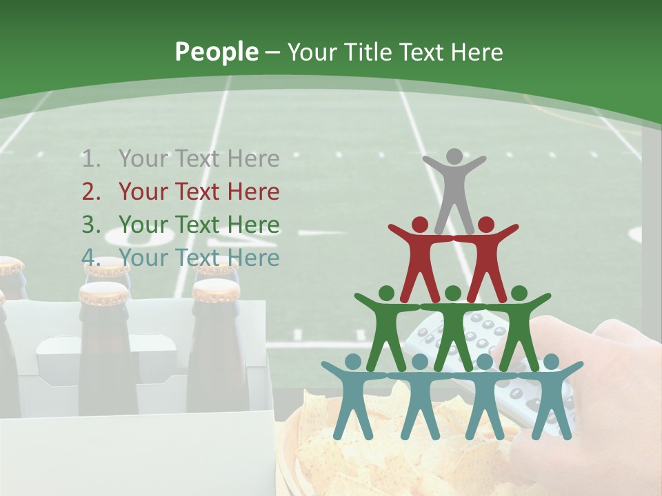 American Bowl Game Sports PowerPoint Template