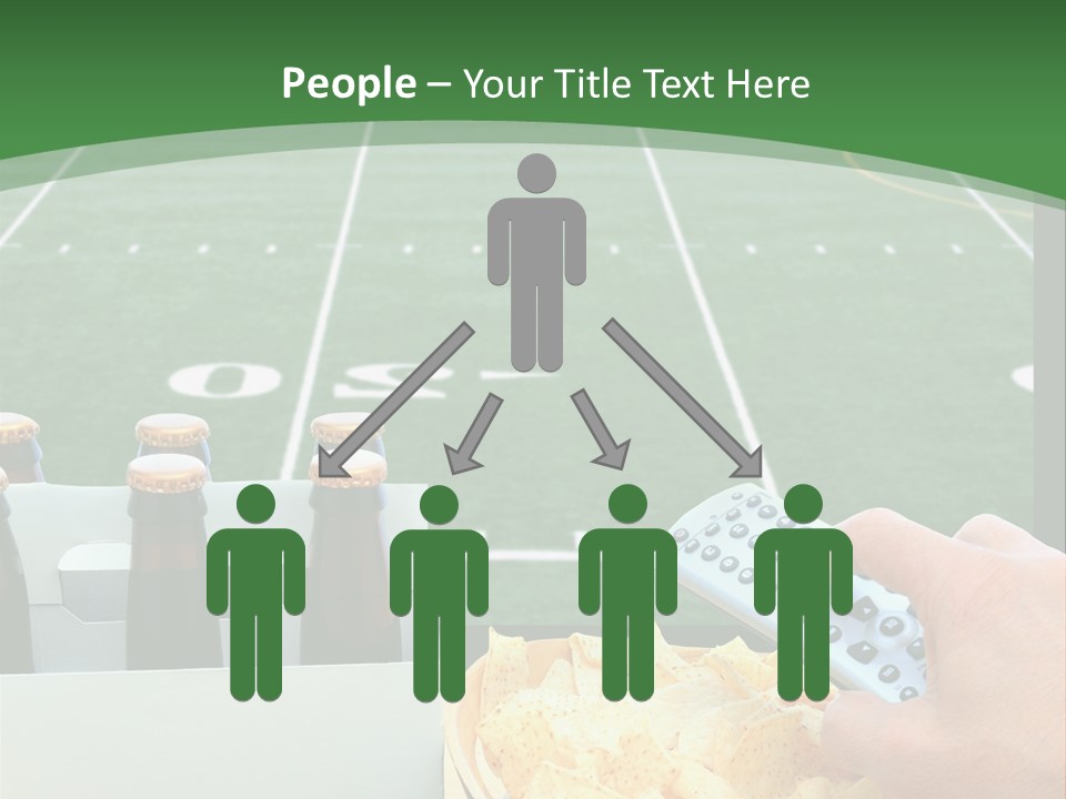 American Bowl Game Sports PowerPoint Template