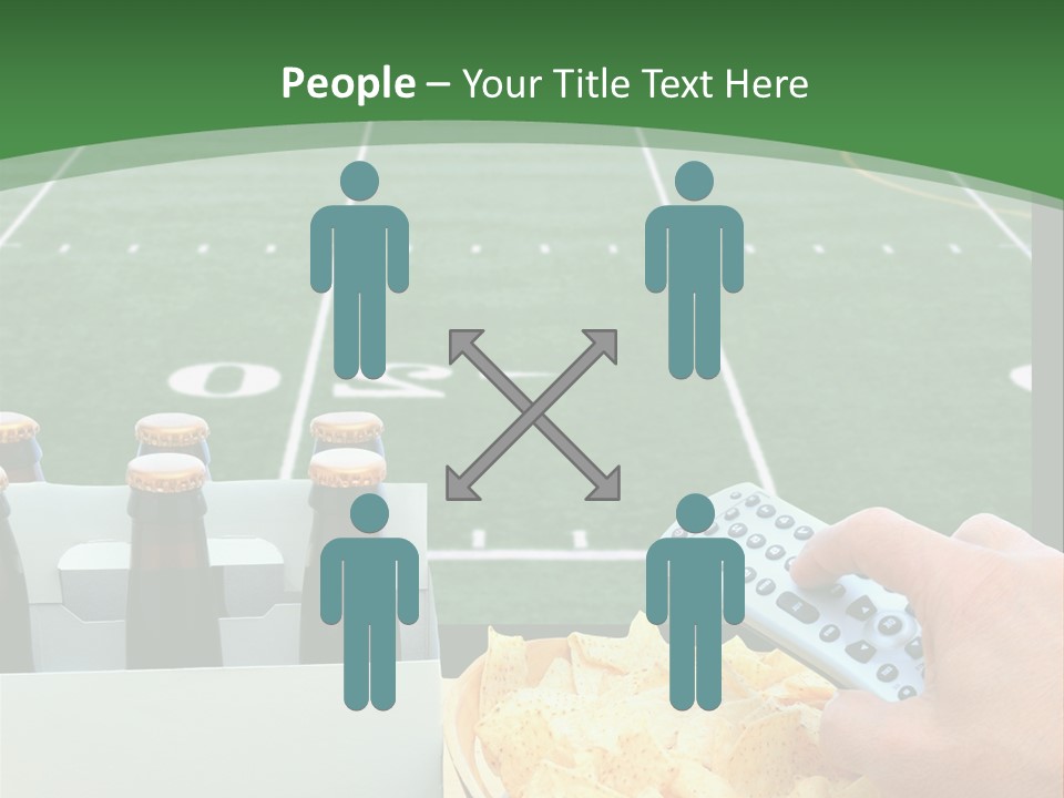 American Bowl Game Sports PowerPoint Template