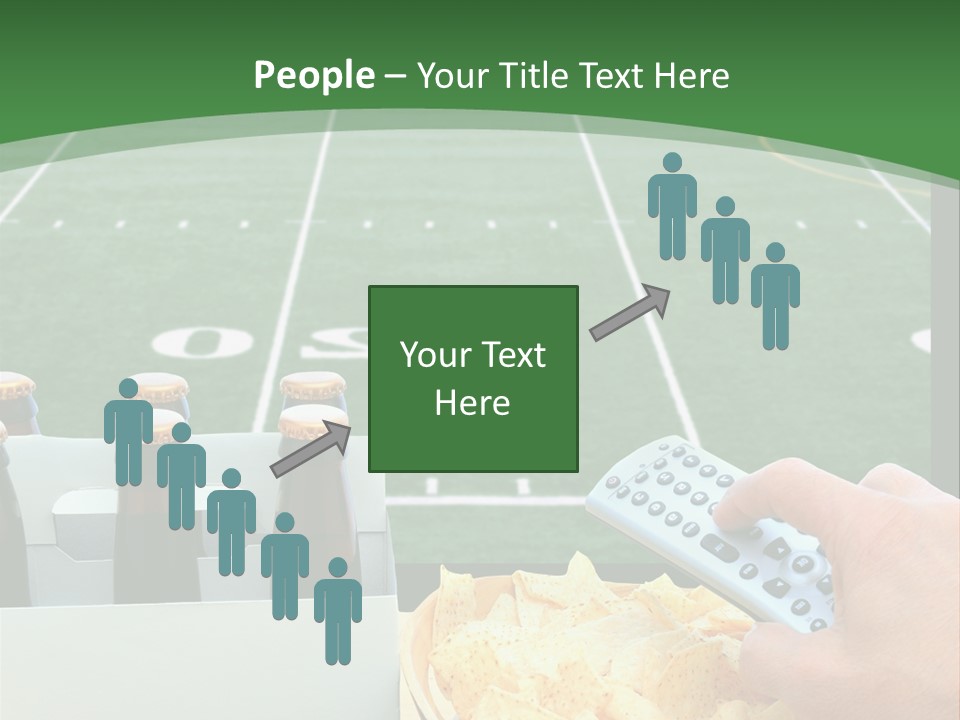 American Bowl Game Sports PowerPoint Template