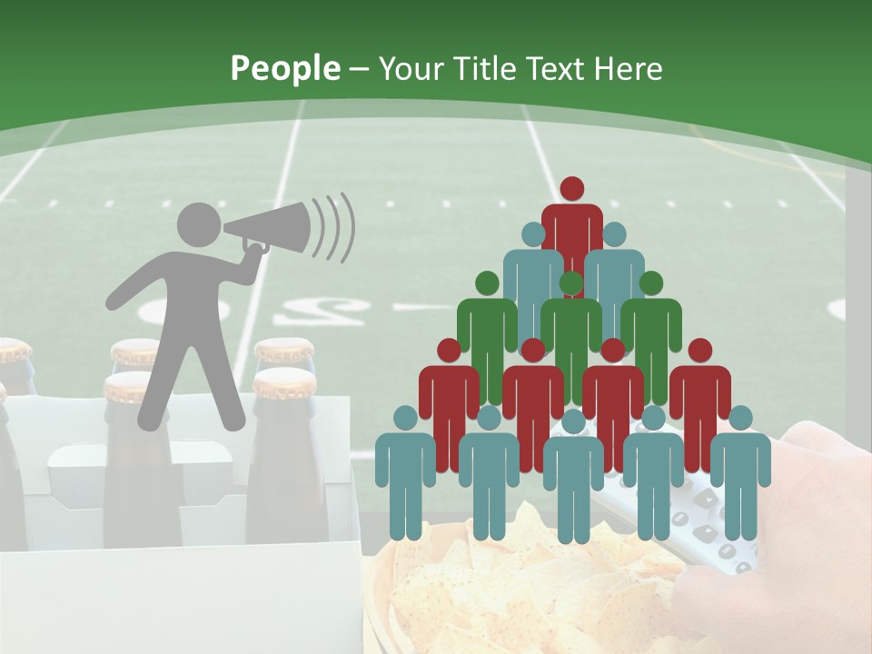 American Bowl Game Sports PowerPoint Template