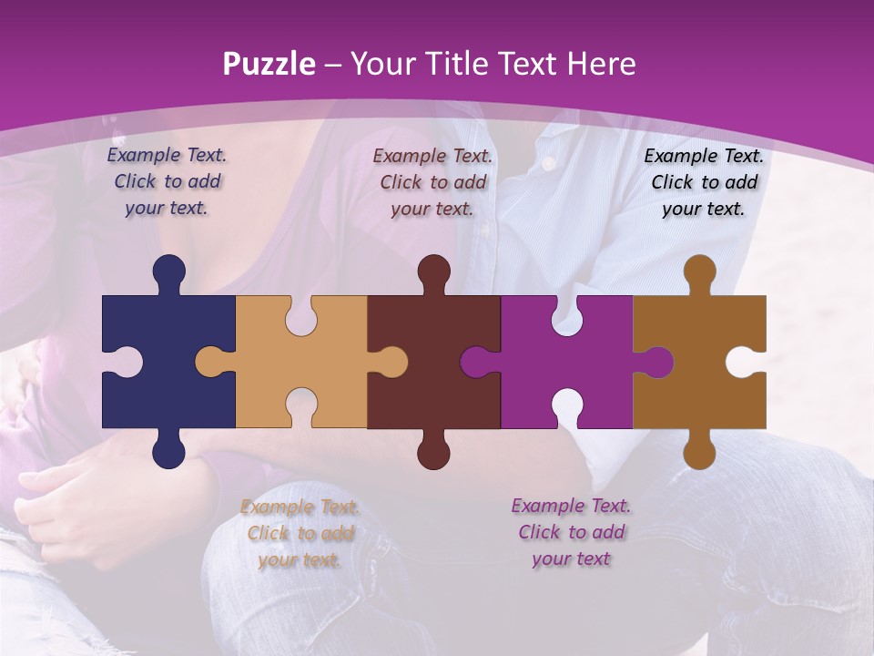 Handsome Girlfriend Attractive PowerPoint Template