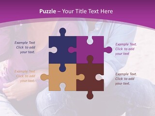 Handsome Girlfriend Attractive PowerPoint Template