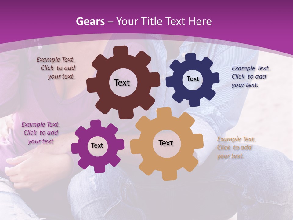 Handsome Girlfriend Attractive PowerPoint Template