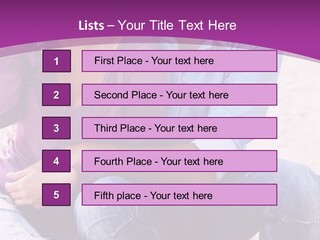 Handsome Girlfriend Attractive PowerPoint Template