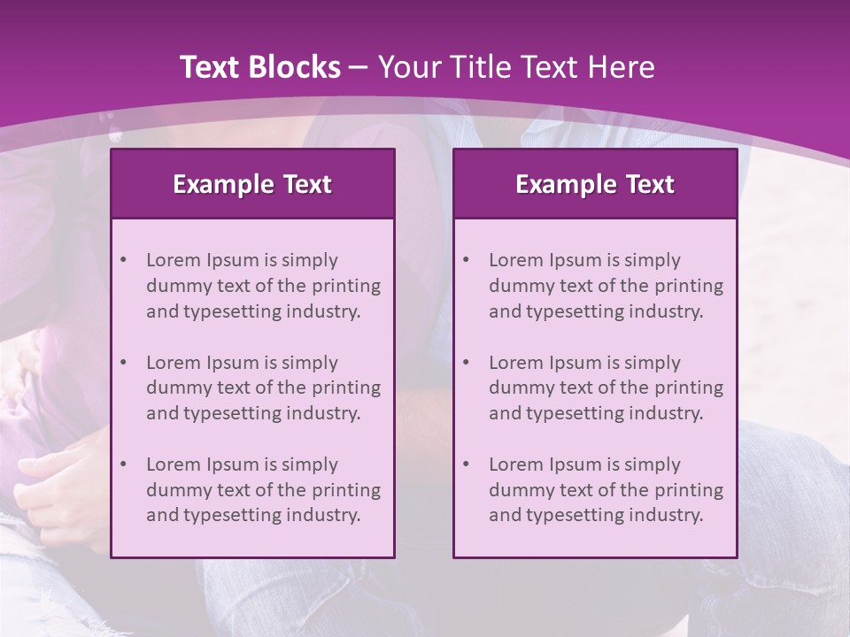 Handsome Girlfriend Attractive PowerPoint Template