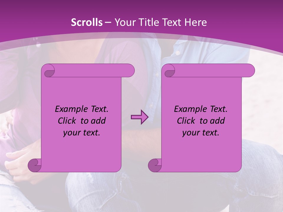 Handsome Girlfriend Attractive PowerPoint Template