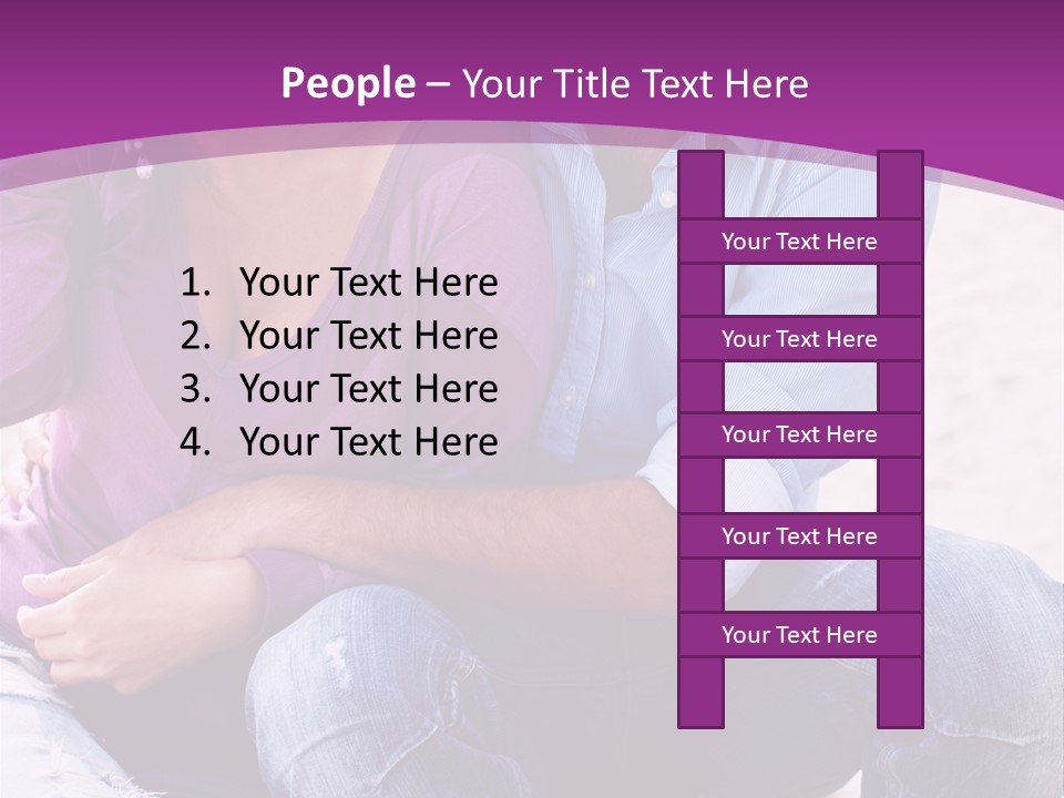 Handsome Girlfriend Attractive PowerPoint Template