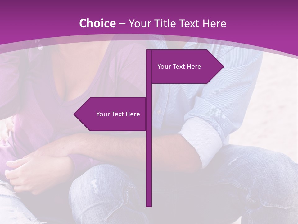 Handsome Girlfriend Attractive PowerPoint Template