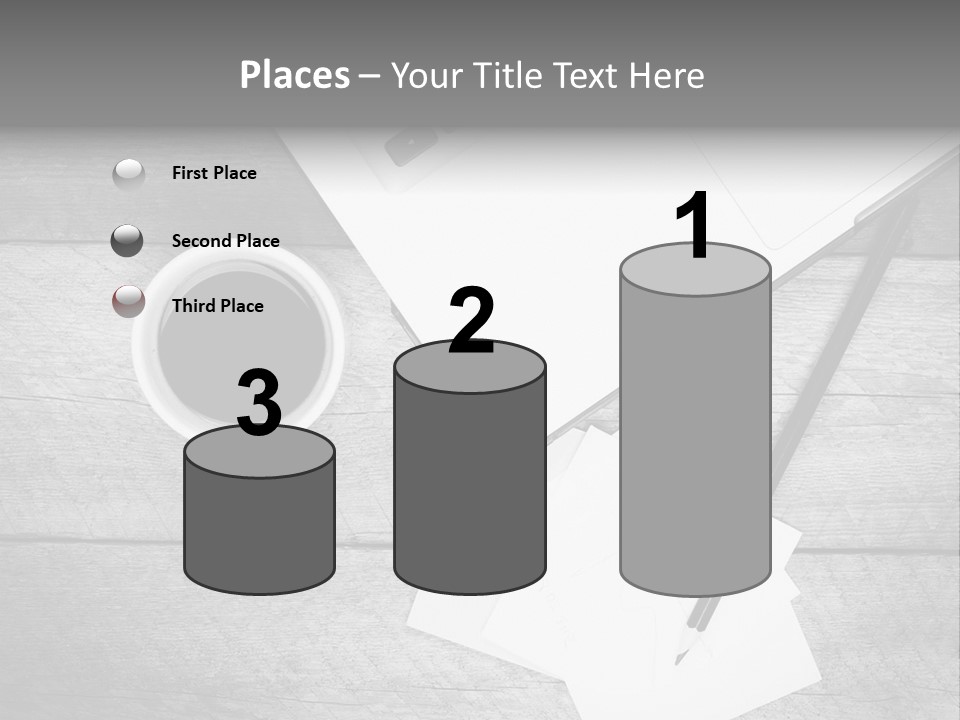 Coffee Drink Screen PowerPoint Template