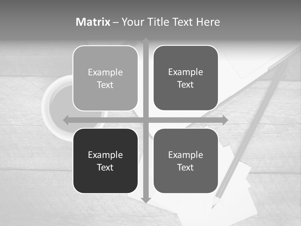 Coffee Drink Screen PowerPoint Template