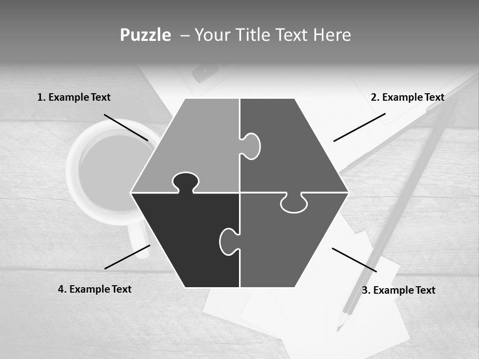 Coffee Drink Screen PowerPoint Template