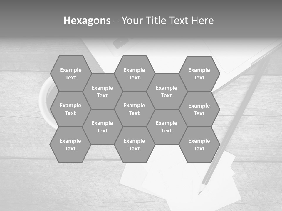 Coffee Drink Screen PowerPoint Template