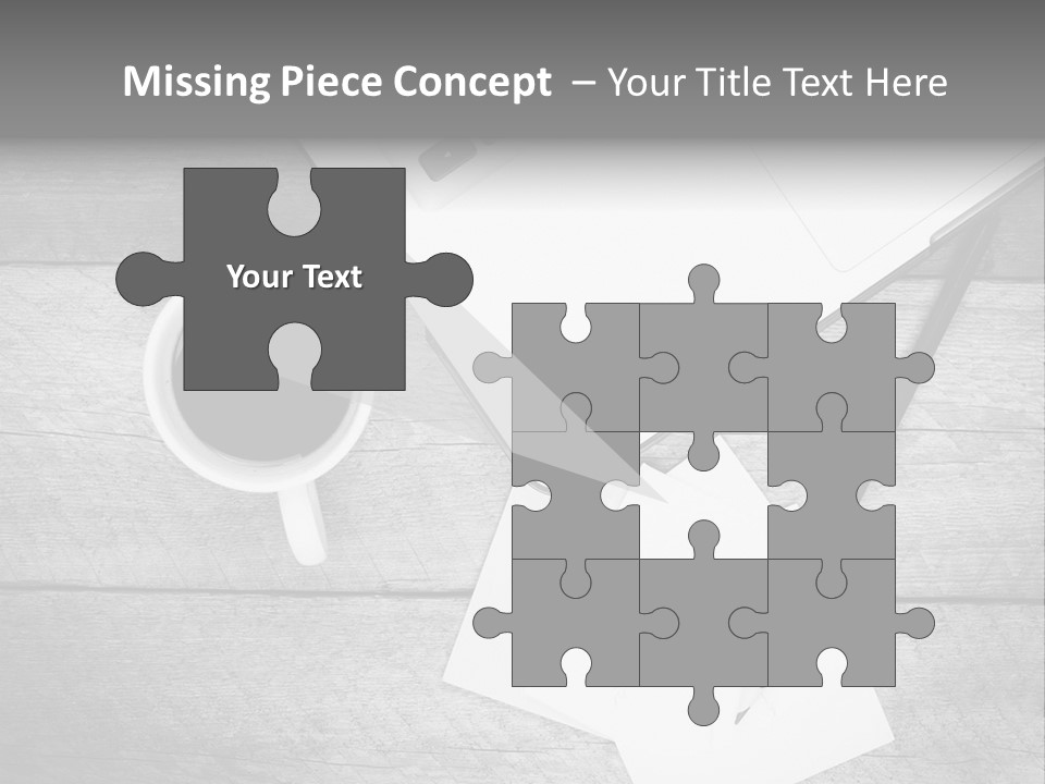 Coffee Drink Screen PowerPoint Template