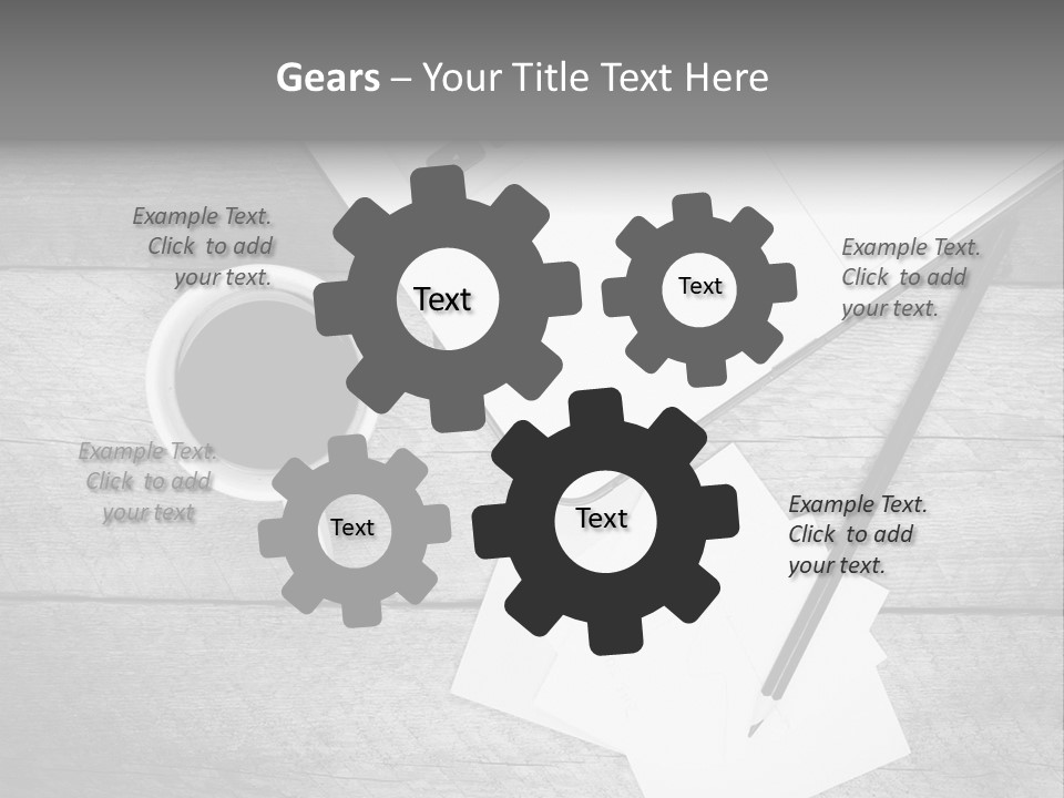 Coffee Drink Screen PowerPoint Template