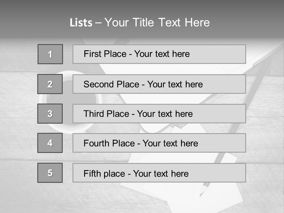 Coffee Drink Screen PowerPoint Template