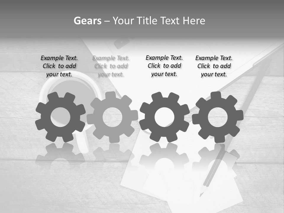 Coffee Drink Screen PowerPoint Template