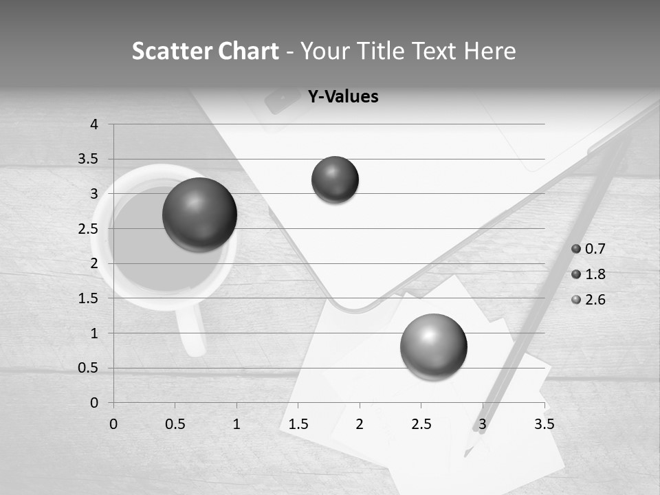Coffee Drink Screen PowerPoint Template