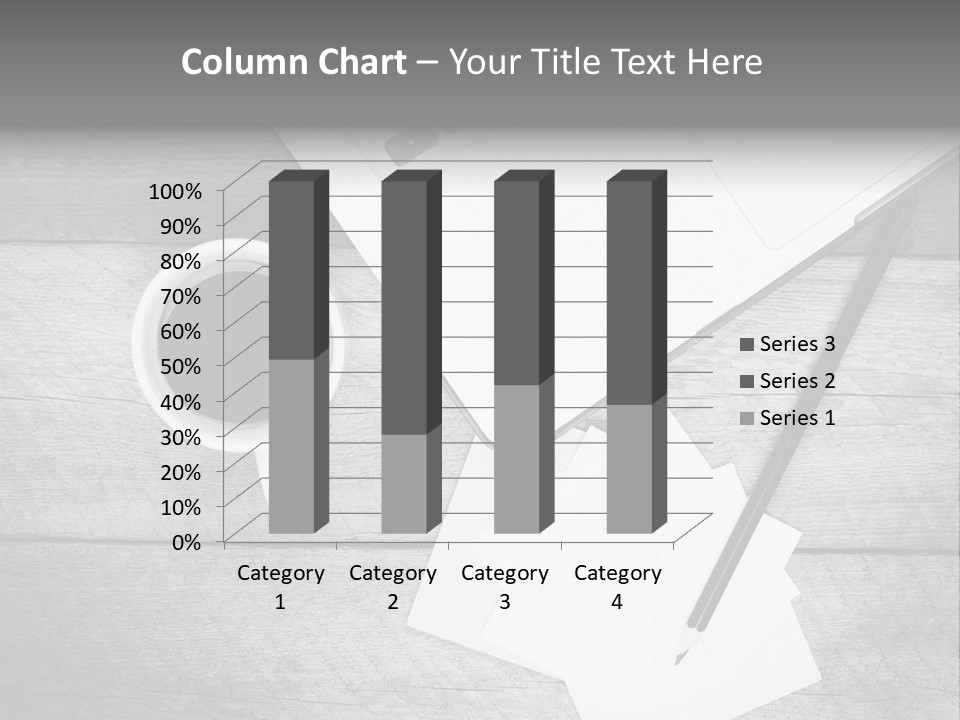 Coffee Drink Screen PowerPoint Template