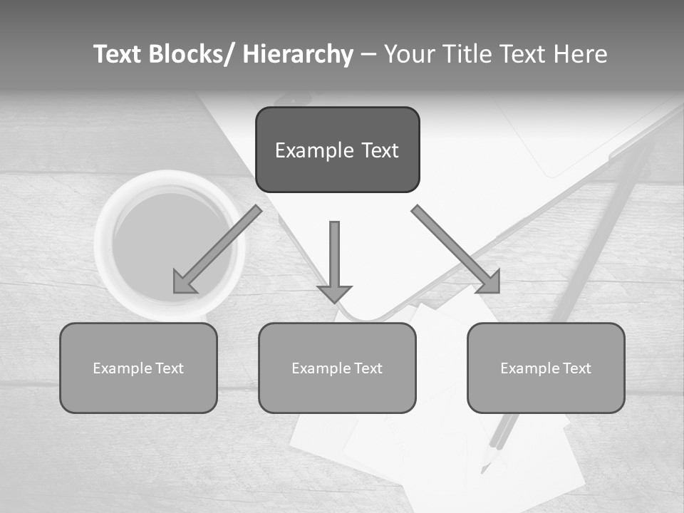 Coffee Drink Screen PowerPoint Template