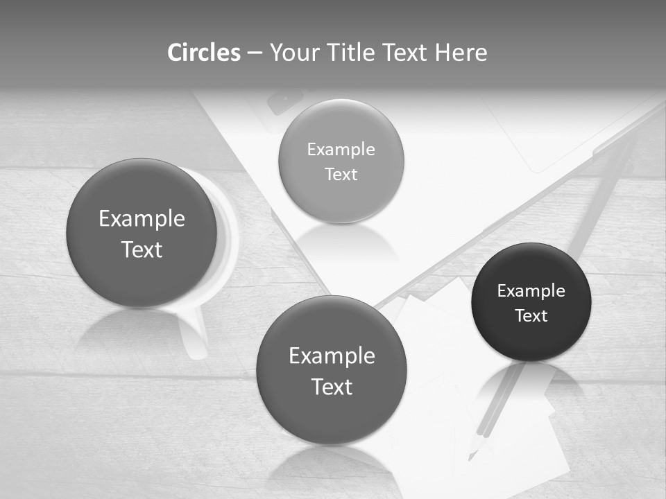 Coffee Drink Screen PowerPoint Template