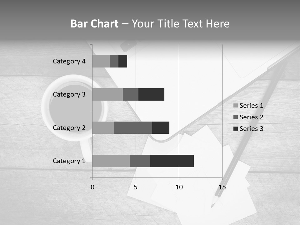 Coffee Drink Screen PowerPoint Template