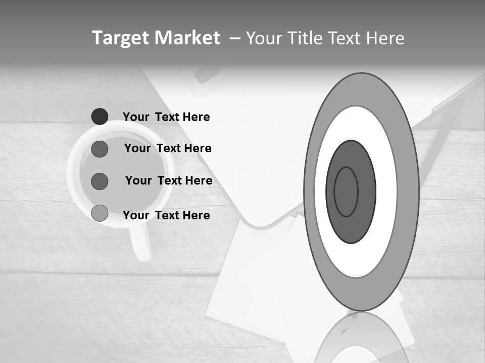 Coffee Drink Screen PowerPoint Template