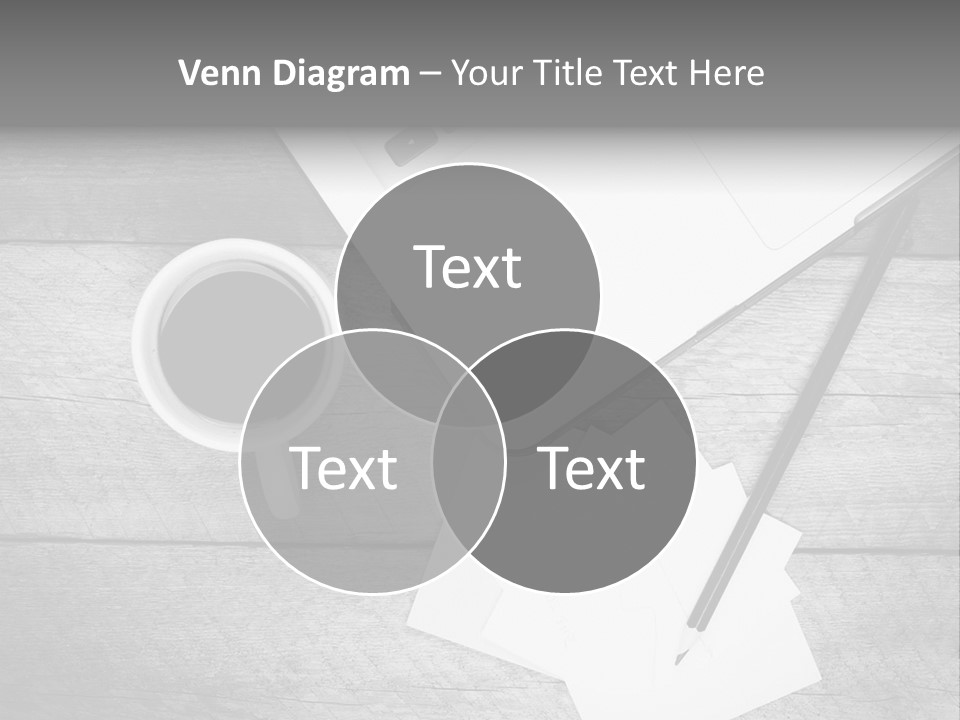 Coffee Drink Screen PowerPoint Template