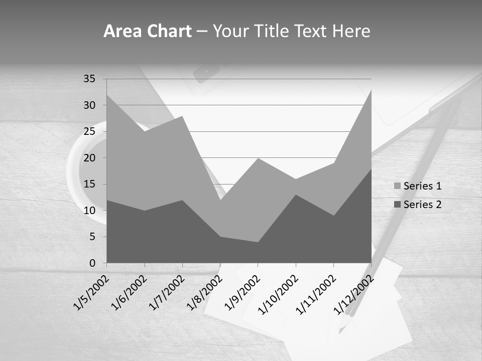 Coffee Drink Screen PowerPoint Template