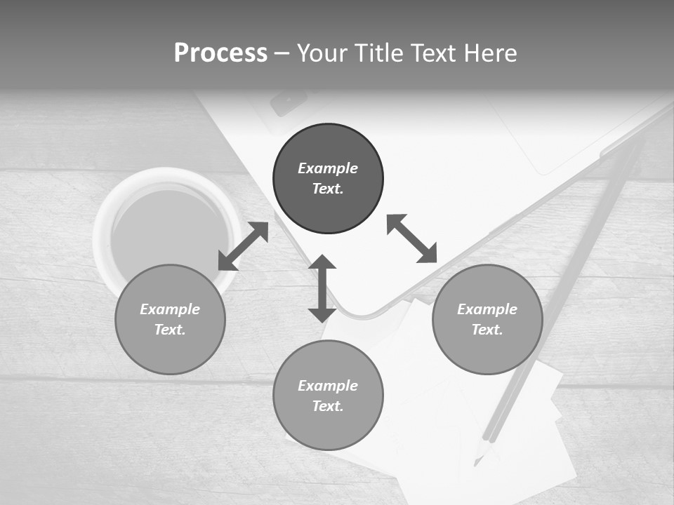 Coffee Drink Screen PowerPoint Template