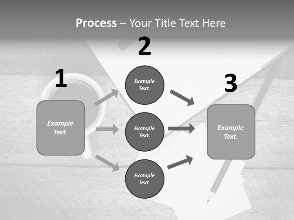 Coffee Drink Screen PowerPoint Template