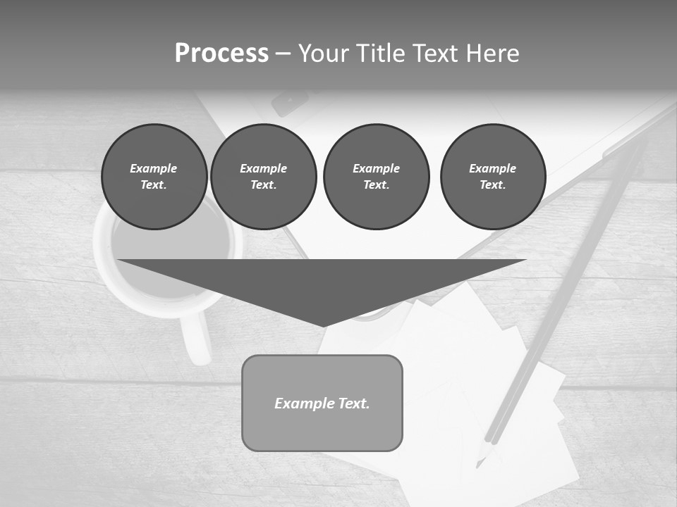 Coffee Drink Screen PowerPoint Template