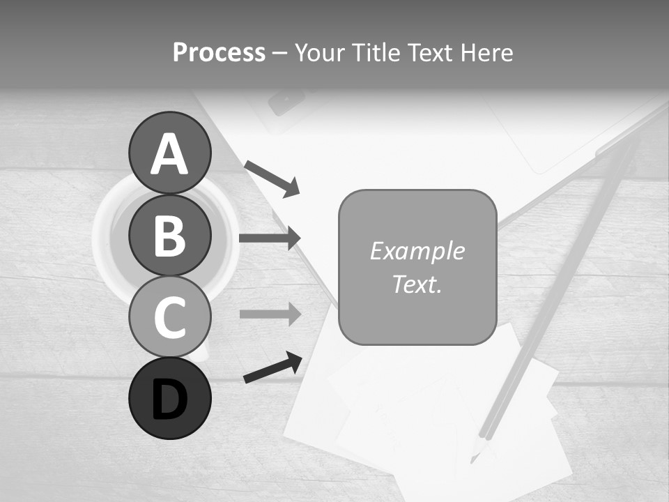Coffee Drink Screen PowerPoint Template