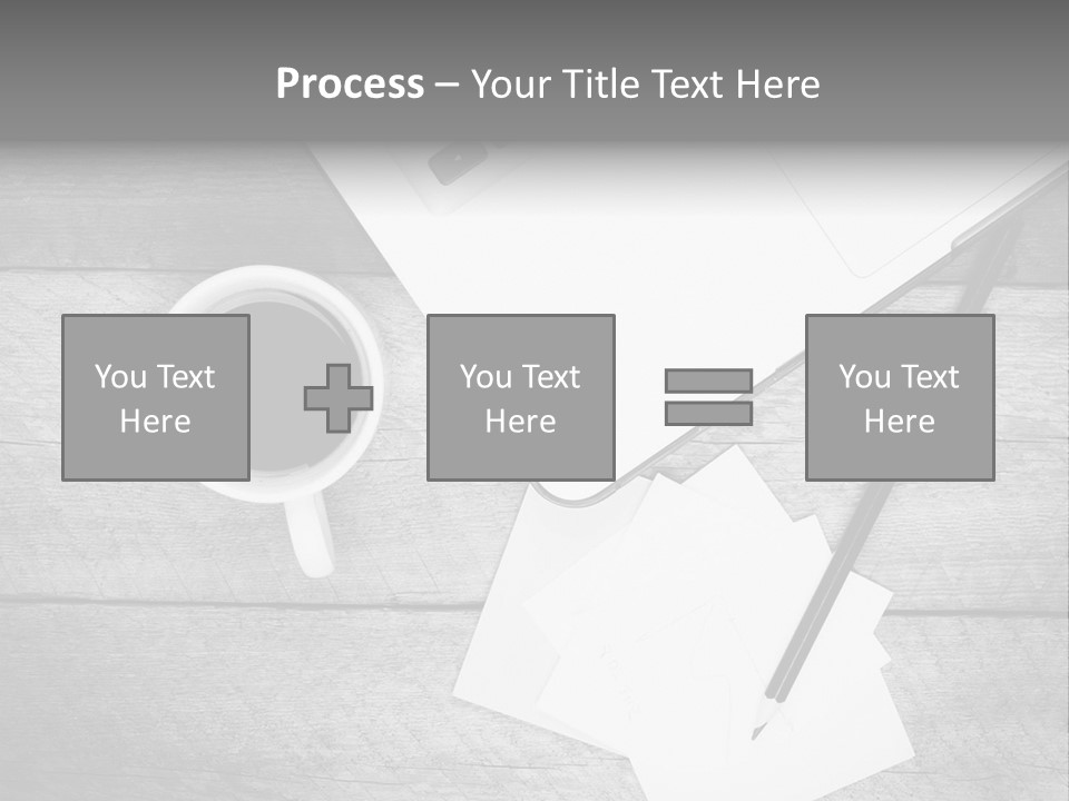 Coffee Drink Screen PowerPoint Template