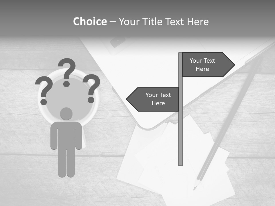 Coffee Drink Screen PowerPoint Template