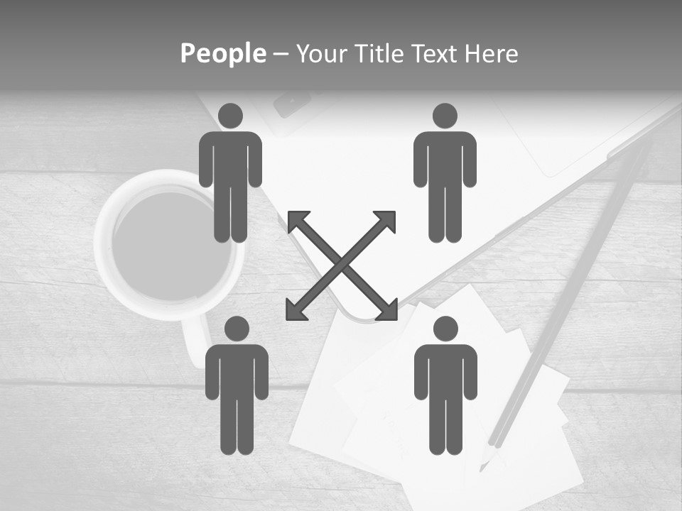 Coffee Drink Screen PowerPoint Template