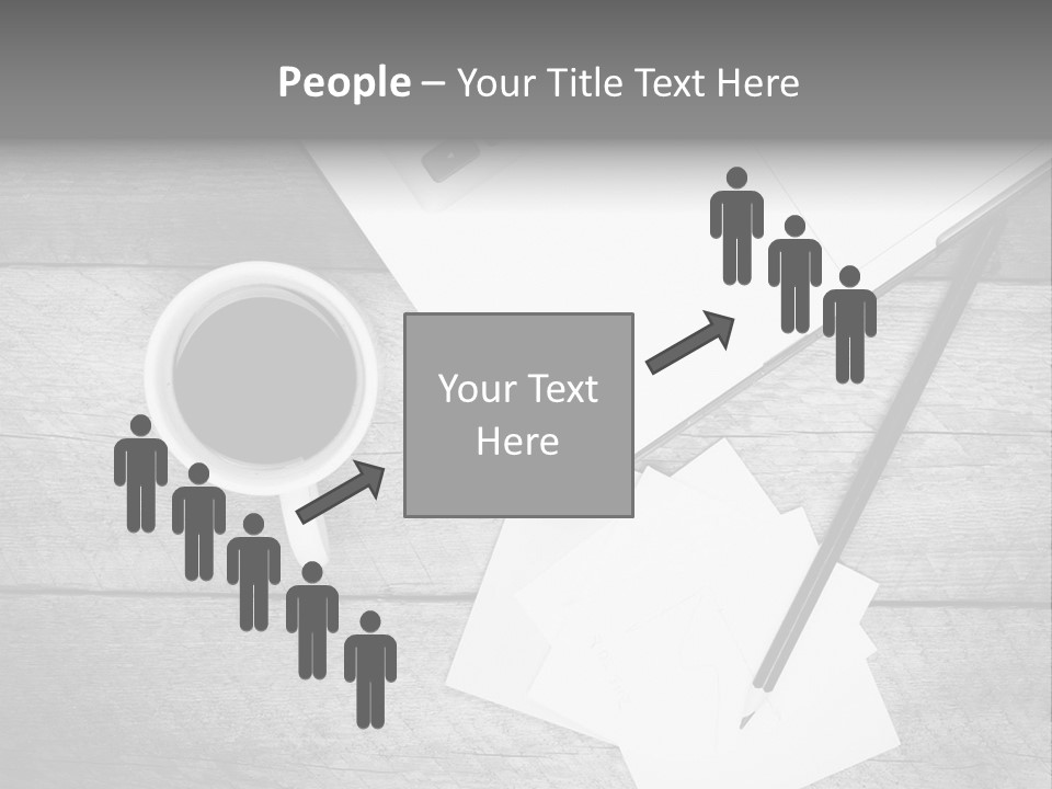 Coffee Drink Screen PowerPoint Template