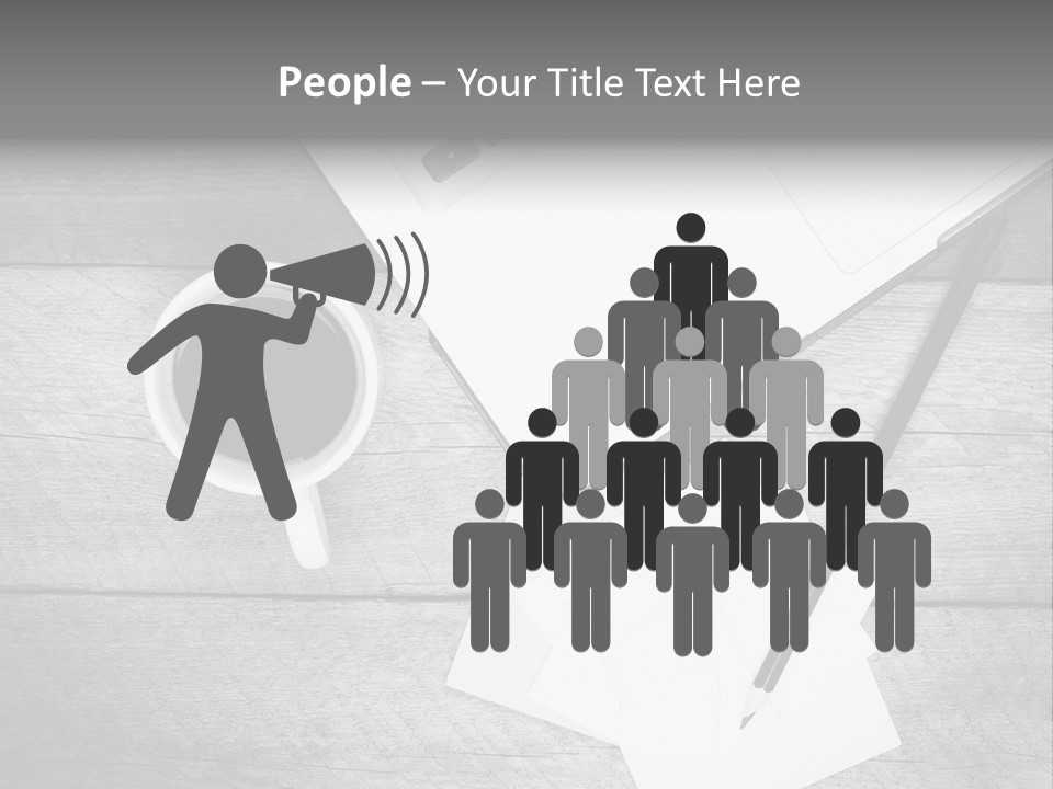 Coffee Drink Screen PowerPoint Template